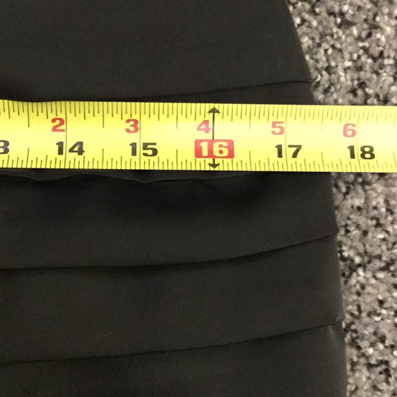 8 Express black strapless shiny dress - Picture 9 of 12